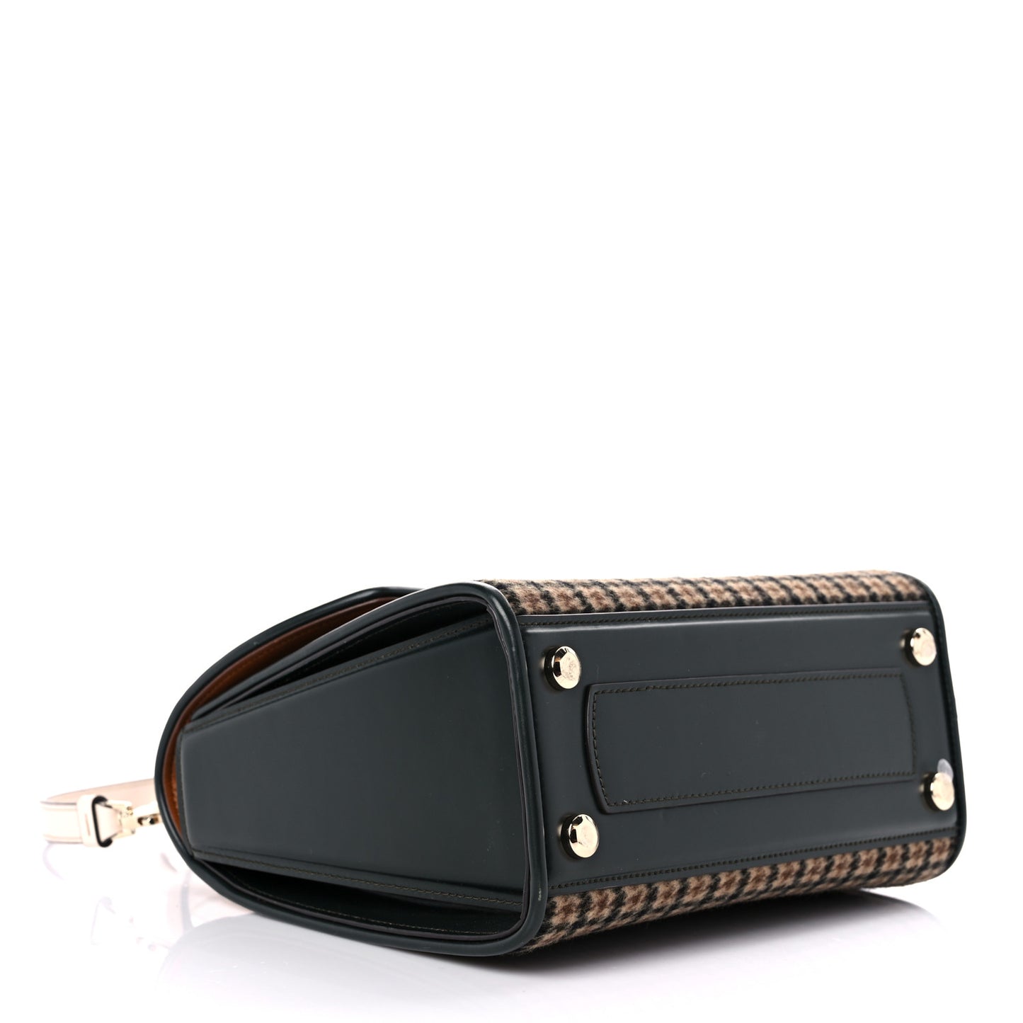 Smooth Calfskin Tweed Small Boxyz Spruce Bone