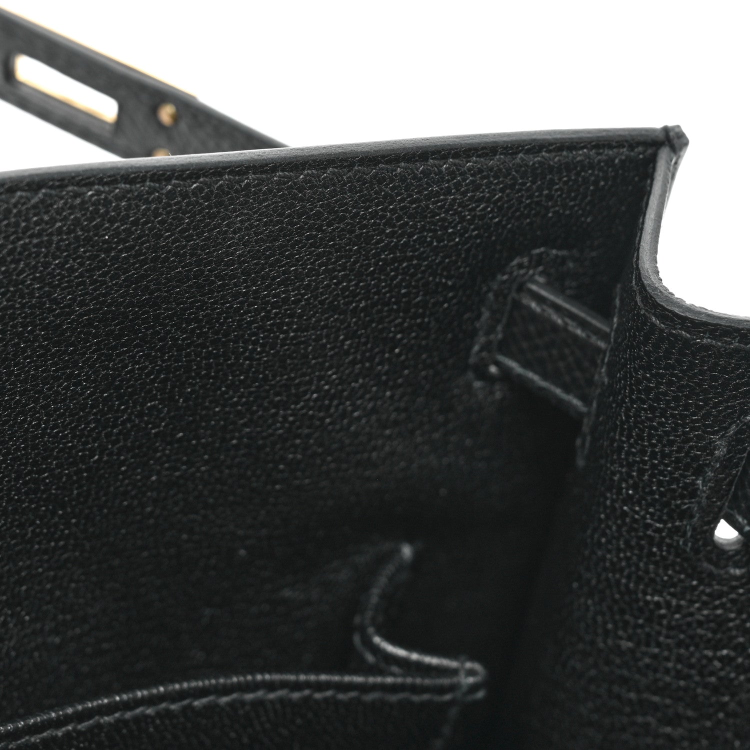 Hermes Epsom Kelly Sellier 25 Black 9 of 10
