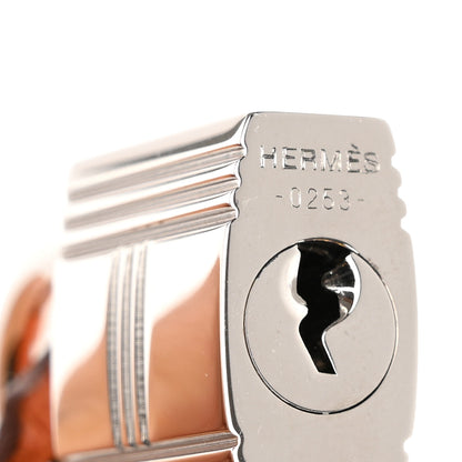 Hermes Epsom Key Clochette Set Orange 3 of 3