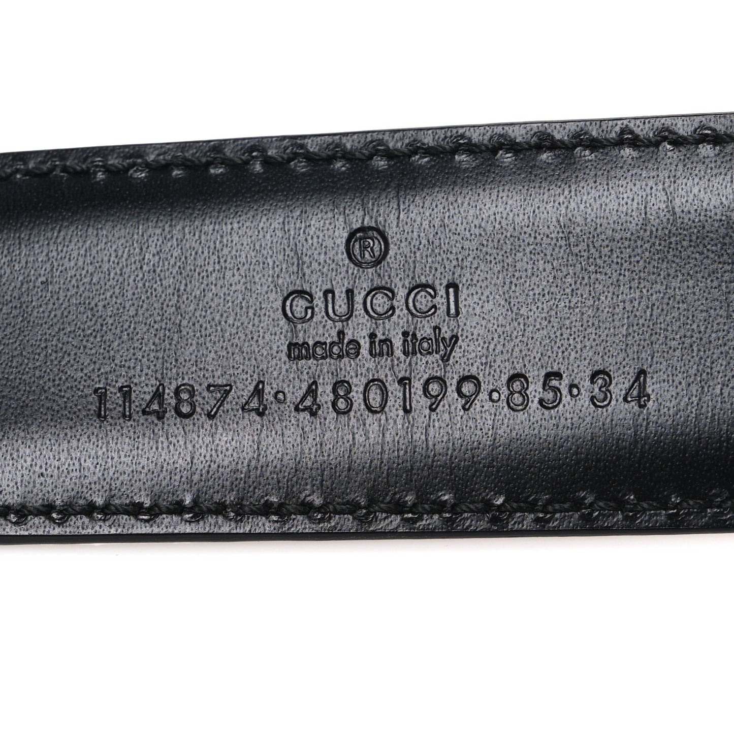 Monogram Interlocking G Belt 85 34 Black
