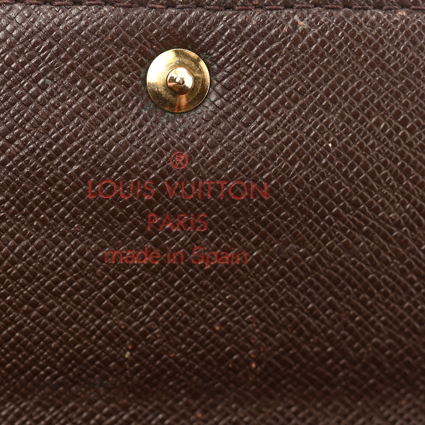 Damier Ebene Sarah Wallet