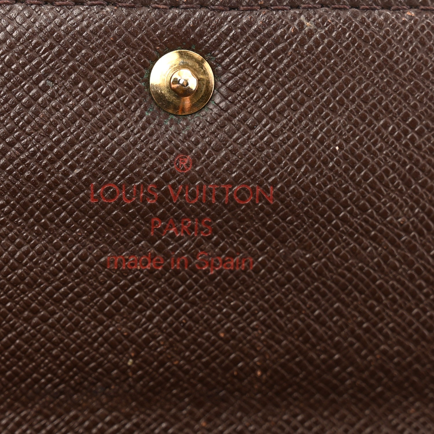 Louis Vuitton Damier Ebene Sarah Wallet 7 of 14