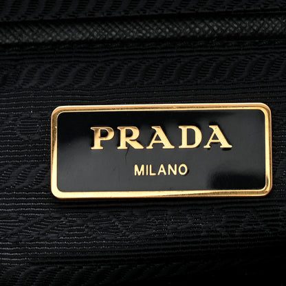 Prada Tessuto Nylon Saffiano Tote Black 10 of 21