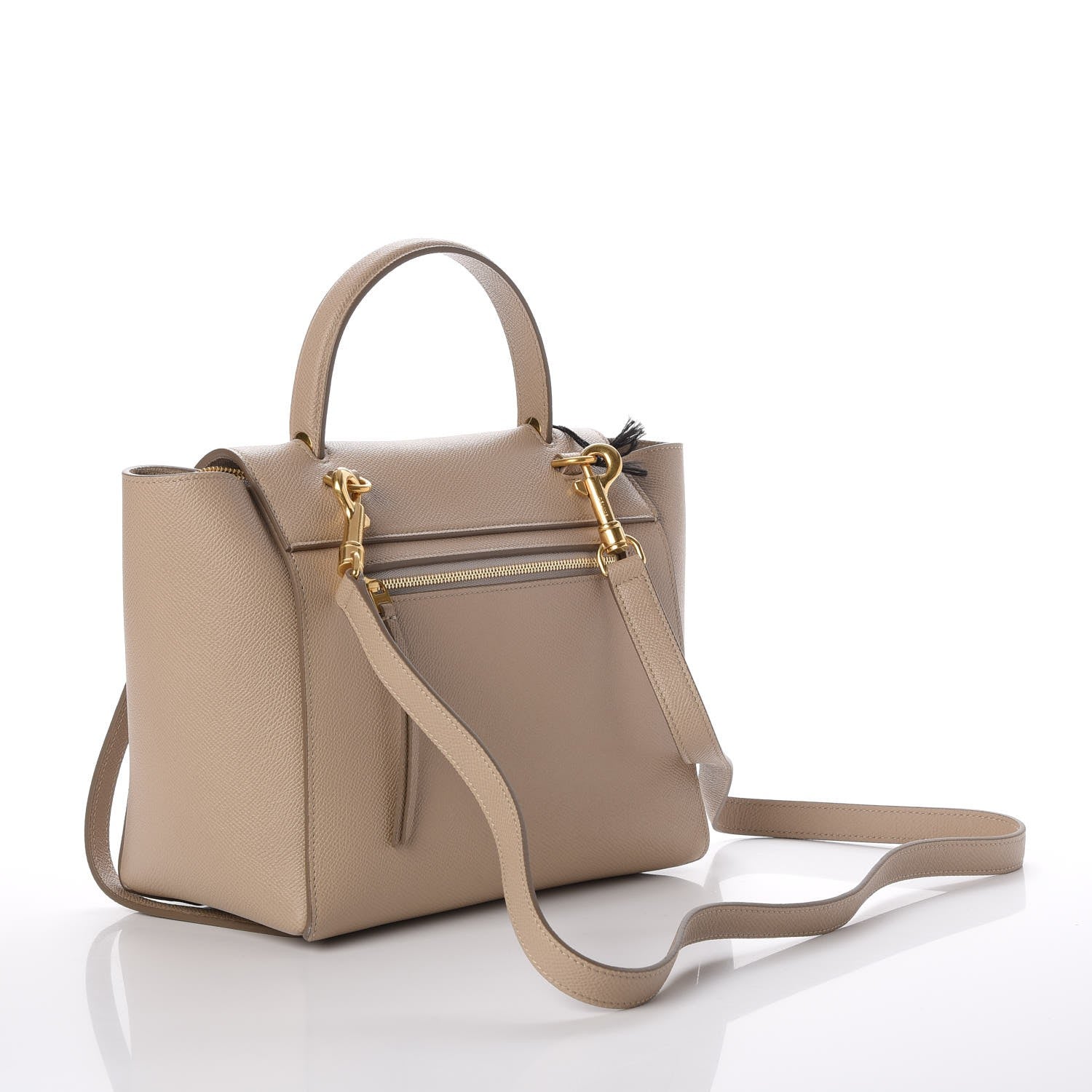 Celine Grained Calfskin Micro Belt Bag Light Taupe 3 of 8