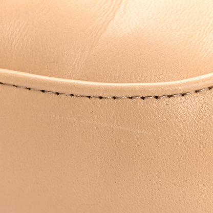 Chanel Lambskin Pearl CC Loafers 36 Beige 10 of 11