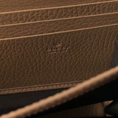 Gucci Dollar Calfskin Crystal Mini Dionysus Chain Wallet Natural Tan Black Diamond 6 of 9