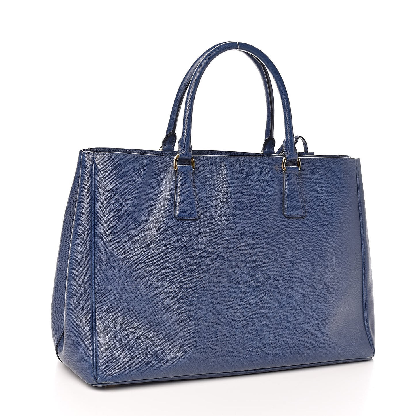 Saffiano Lux Large Tote Bluette