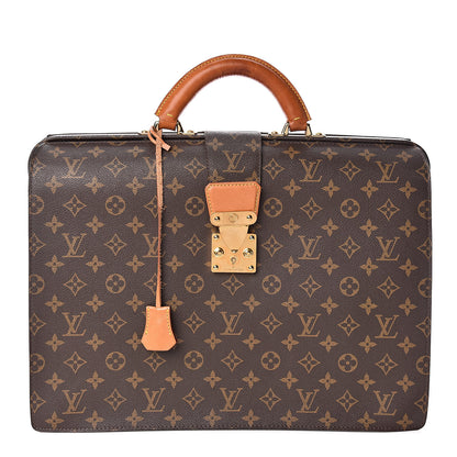 Louis Vuitton Monogram Serviette Fermoir NM Briefcase 1 of 19