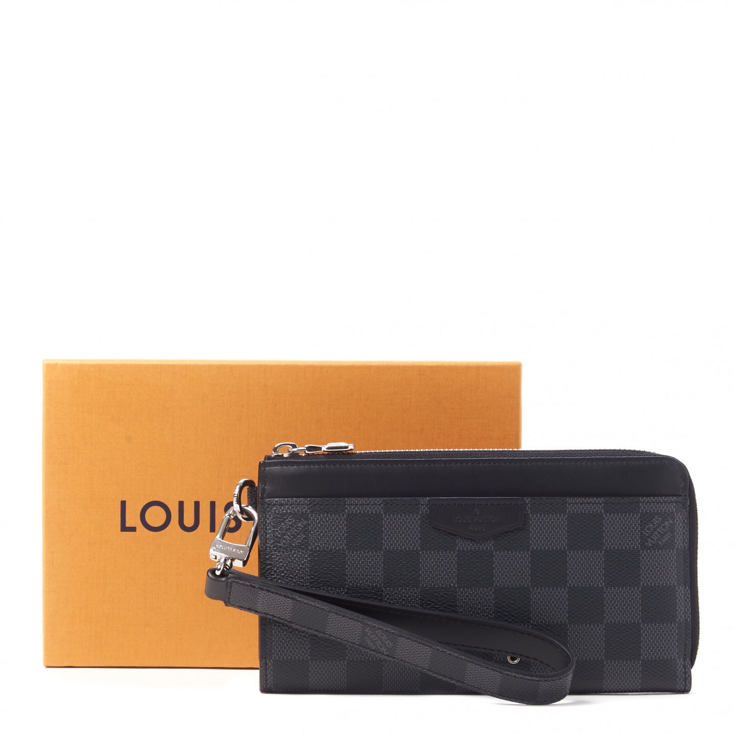Damier Graphite Dragonne Zippy Wallet