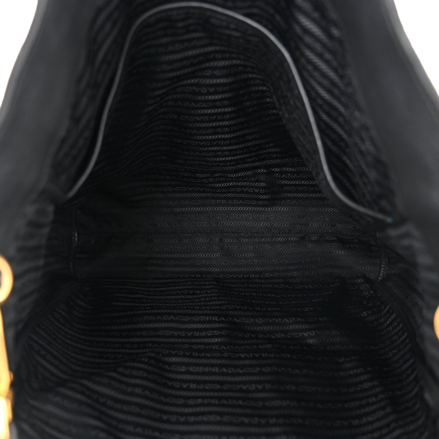 Vitello Daino Shopping Tote Black