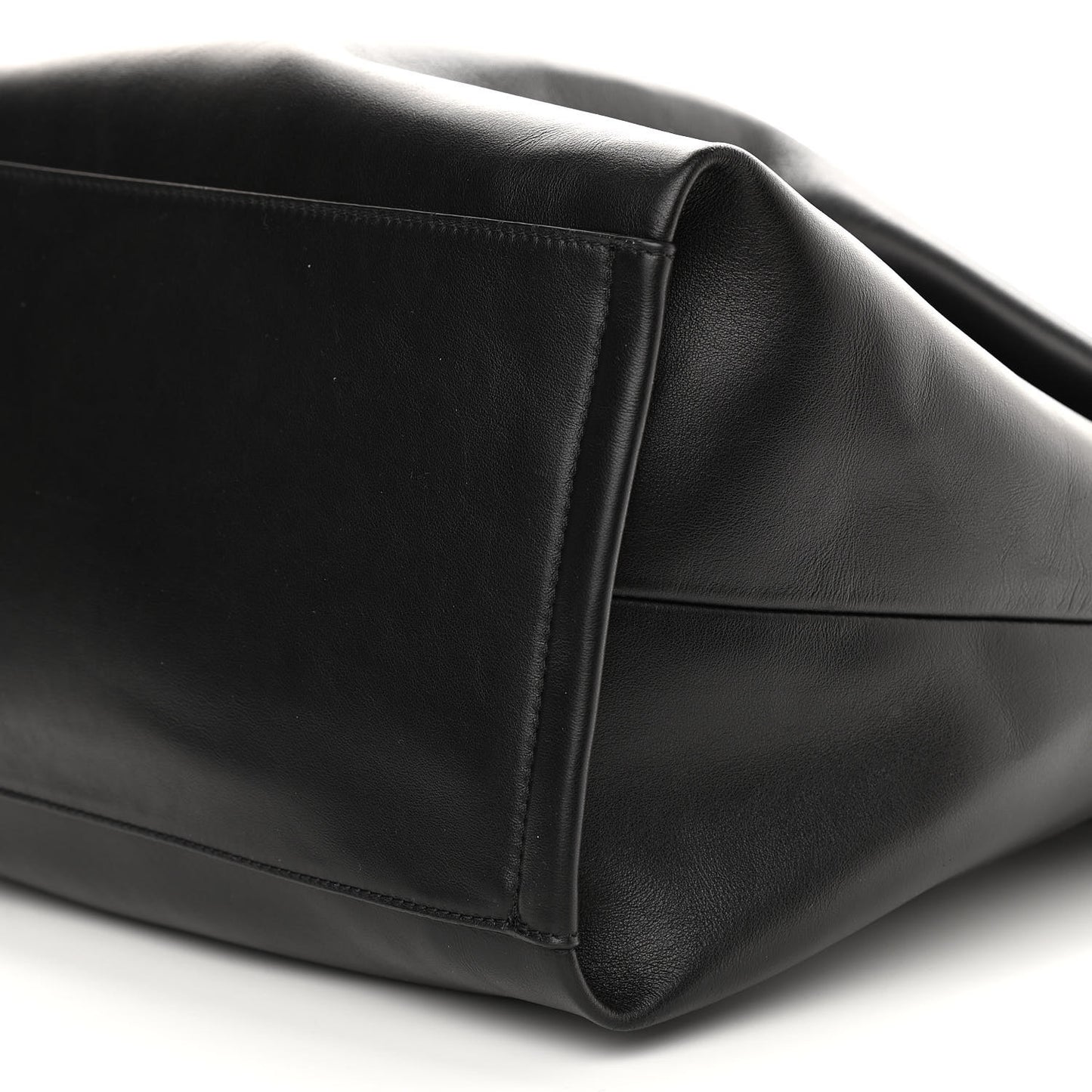 Calfskin Judy East West Tote Black