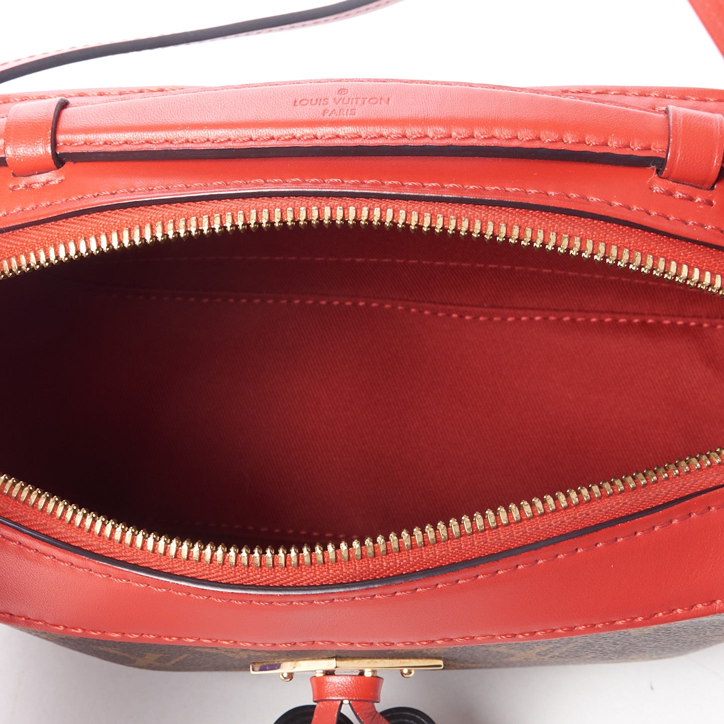 Louis Vuitton Monogram Saintonge Coquelicot 8 of 10