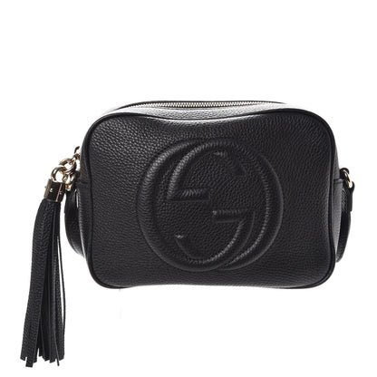 Gucci Pebbled Calfskin Small Soho Disco Bag Black 1 of 7