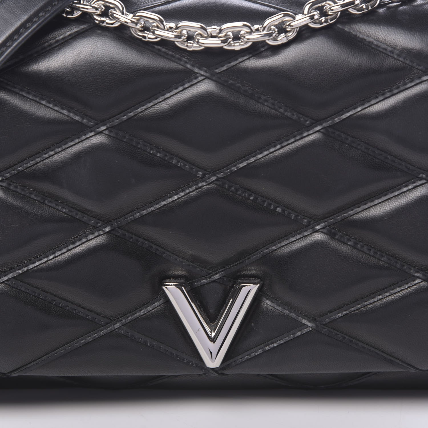 Louis Vuitton Lambskin Malletage GO-14 MM Black 12 of 12