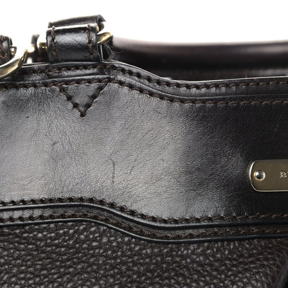 Burberry Grainy Calfskin Shoulder Bag Dark Chocolate 5 of 7