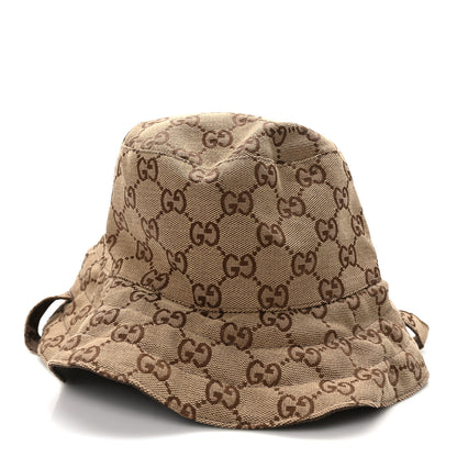 Gucci Canvas Monogram Reversible Bucket Hat Brown 2 of 14
