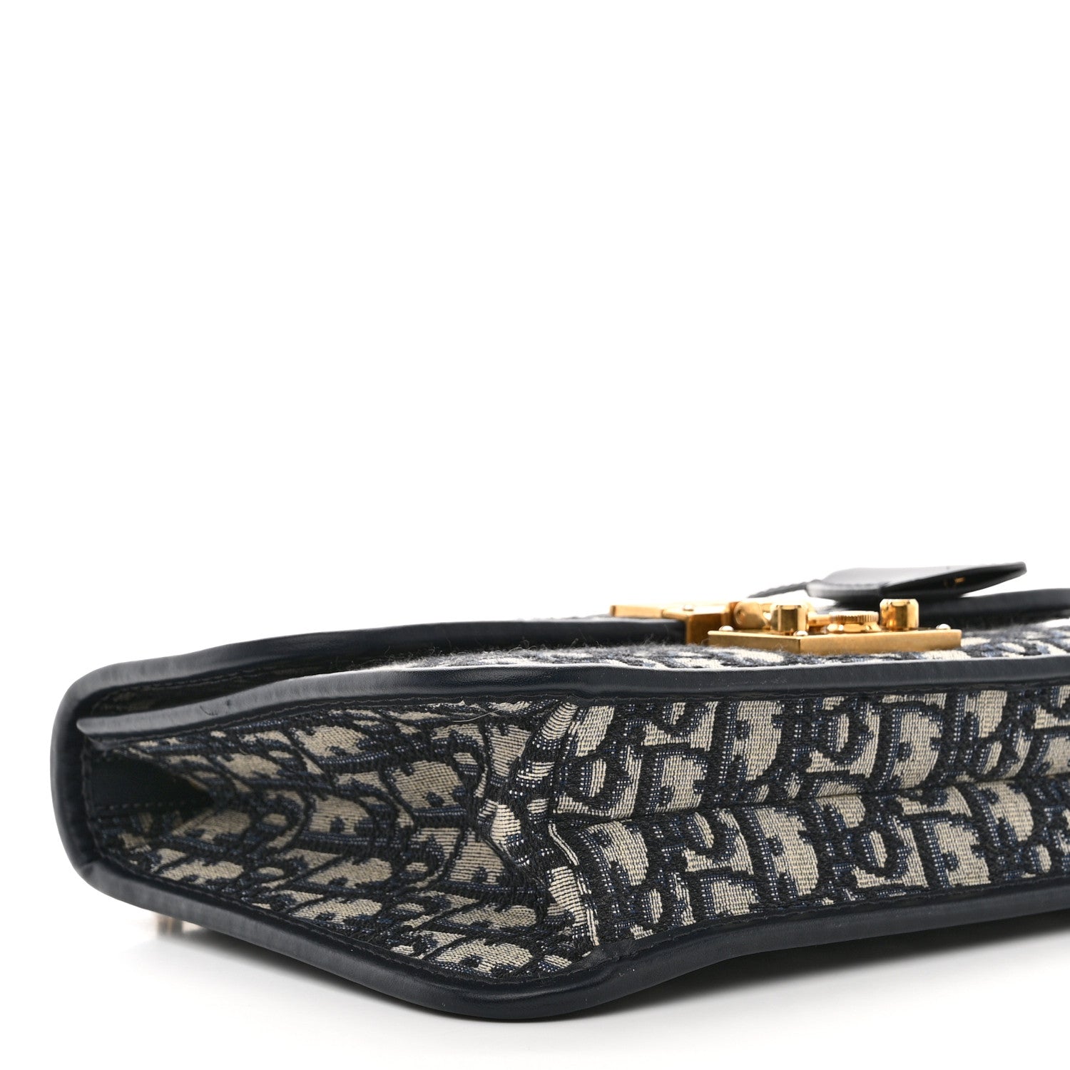 Christian Dior CHRISTIAN DIOR Oblique Small DiorAddict Flap Bag Navy Blue 8 of 9