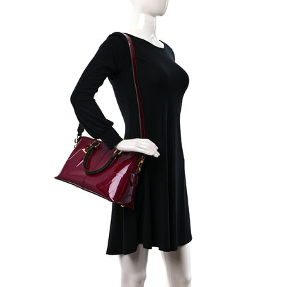 Louis Vuitton Patent Calfskin Miroir Tote Magenta 2 of 8