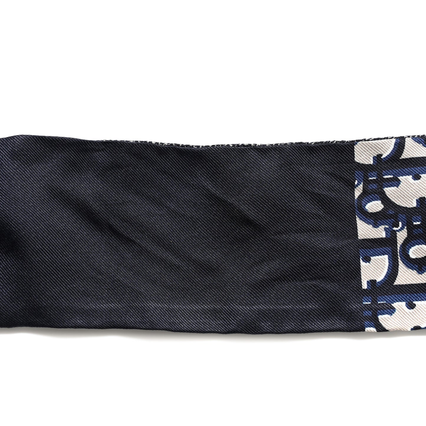 Silk Oblique Mitzah Scarf Blue