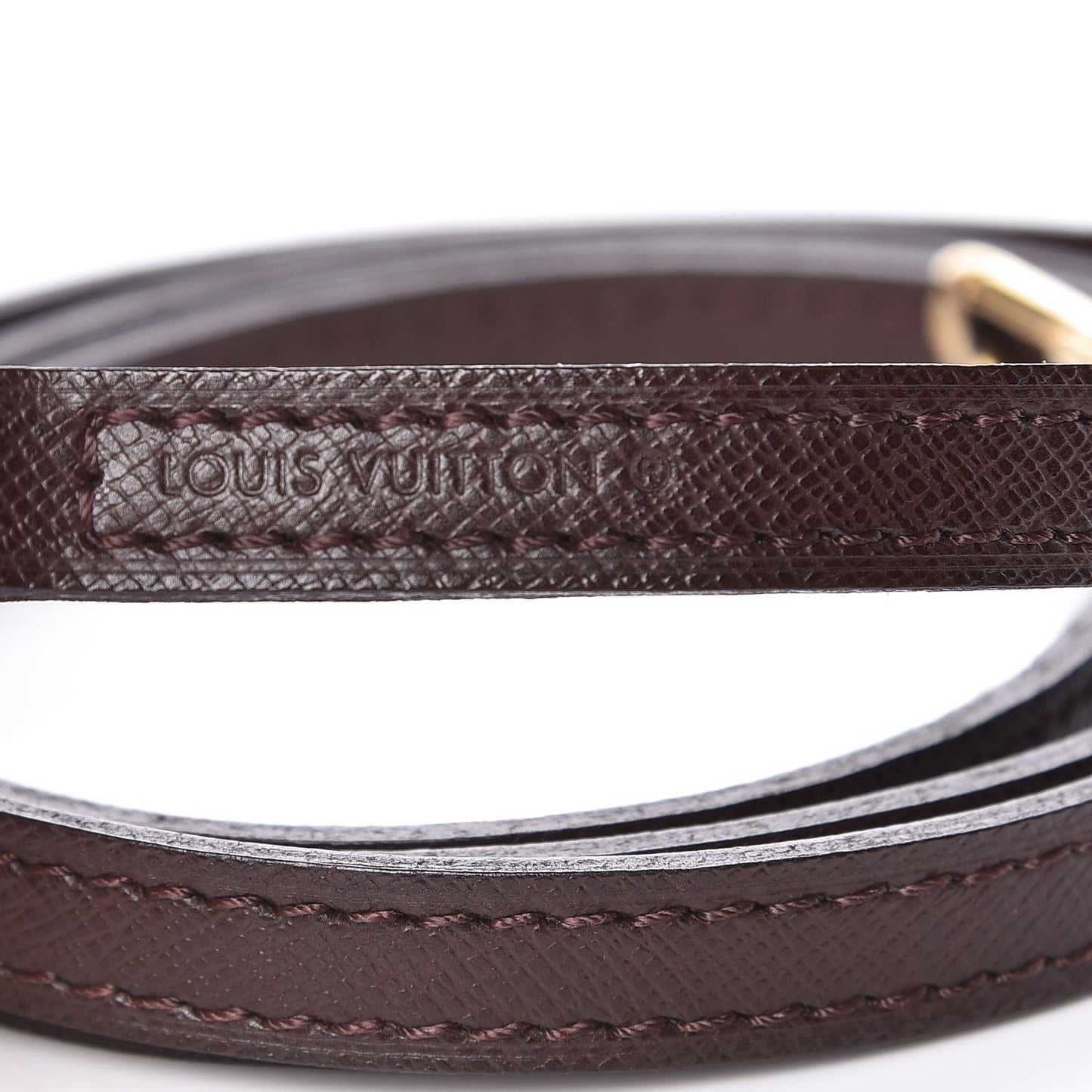 Calfskin 12mm Shoulder Strap Brown