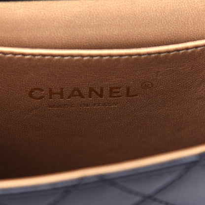 Chanel Goatskin Quilted Chic Pearls Flap Black 6 of 11