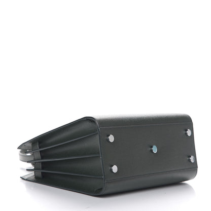 Saint Laurent Grained Calfskin Baby Sac De Jour Vert Fonce 3 of 11