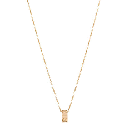 Louis Vuitton 18K Yellow Gold Empreinte Pendant Necklace 1 of 6