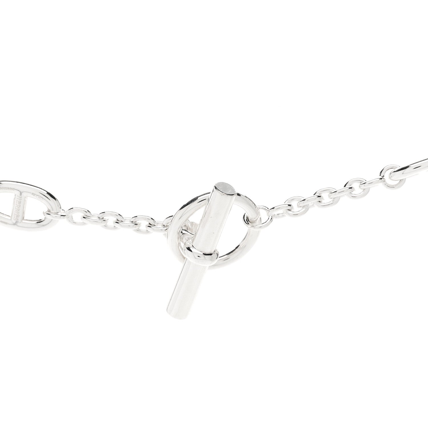 Hermes Sterling Silver Farandole Necklace 120 5 of 6