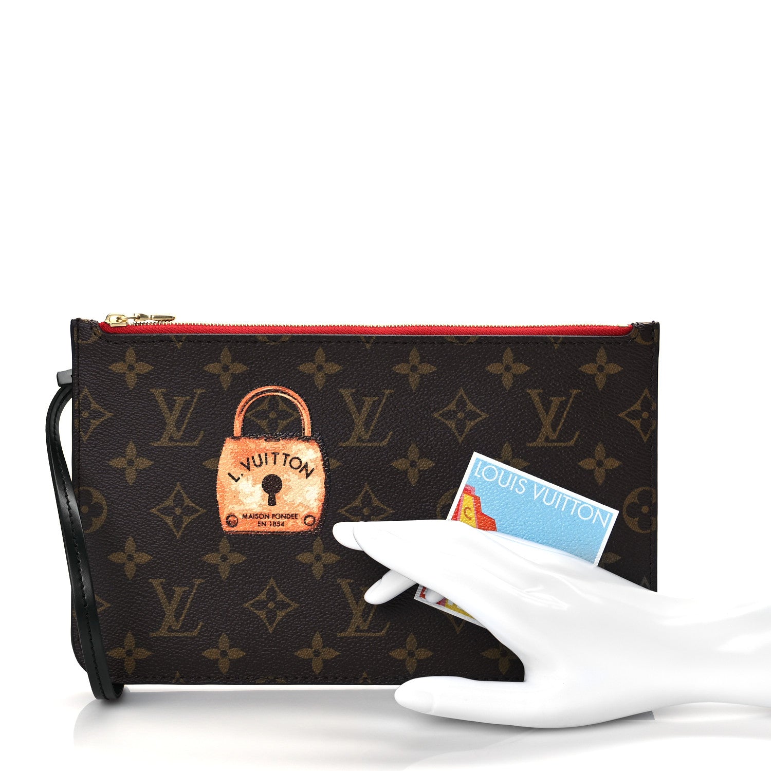 Louis Vuitton Monogram World Tour Neverfull MM GM Pochette 2 of 10
