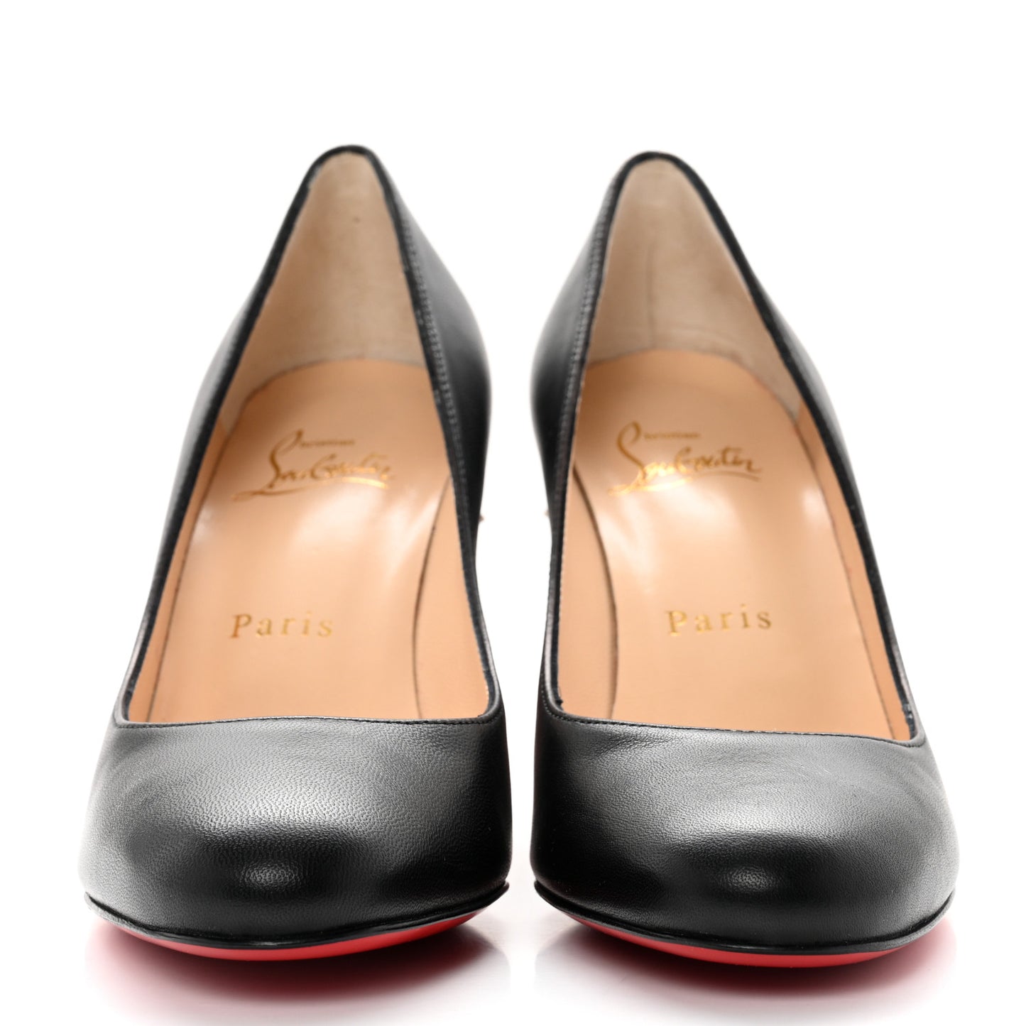 Nappa Donna Stud Spikes 85 Pumps 35 Black