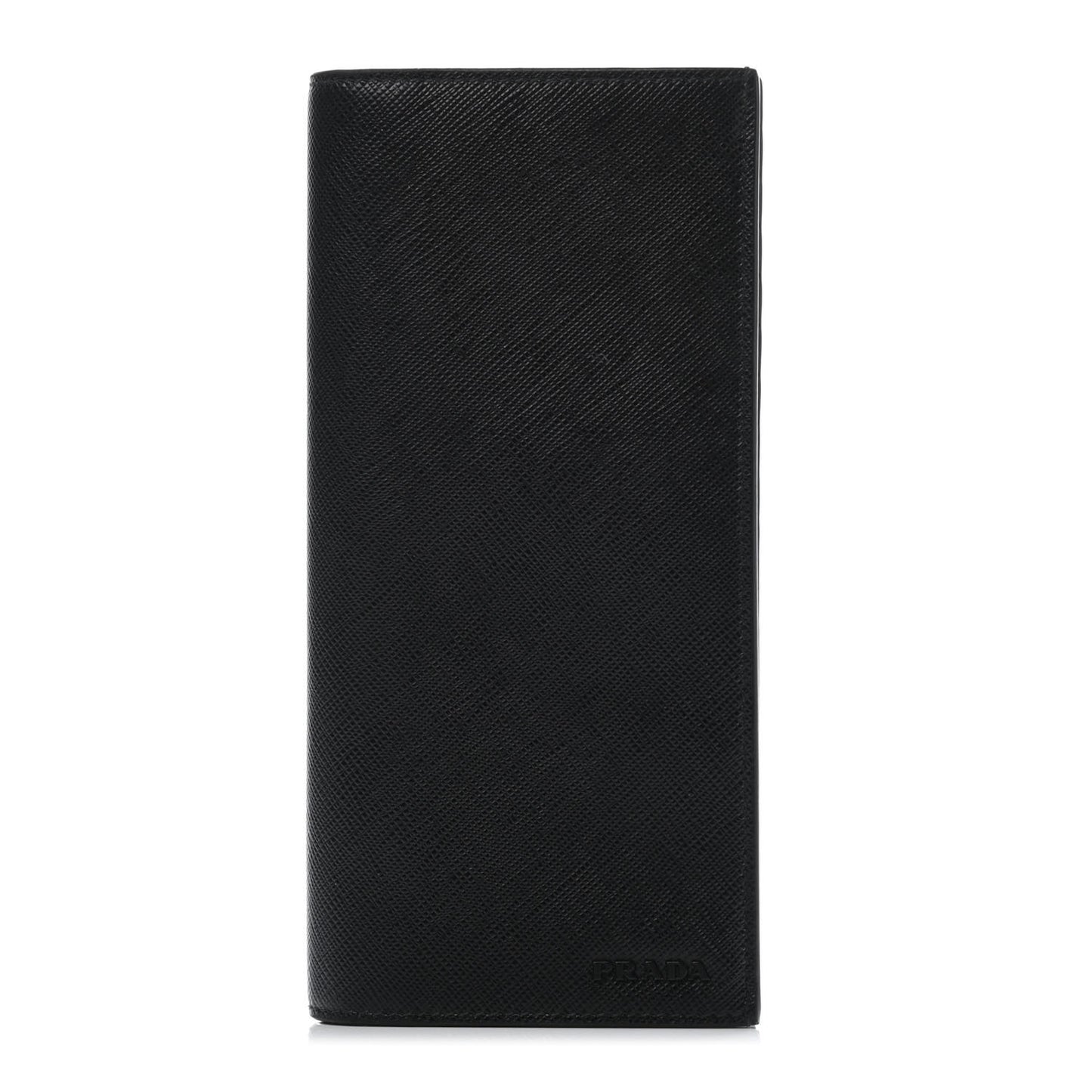 Saffiano Muticolor Flap Wallet Black