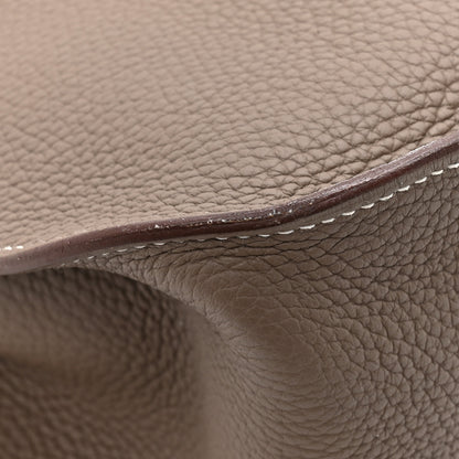 Hermes Taurillon Clemence Jypsiere 34 Etoupe 11 of 14