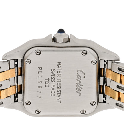 Cartier Stainless Steel 18K Yellow Gold 22mm Panthere Quartz Watch 4 of 4