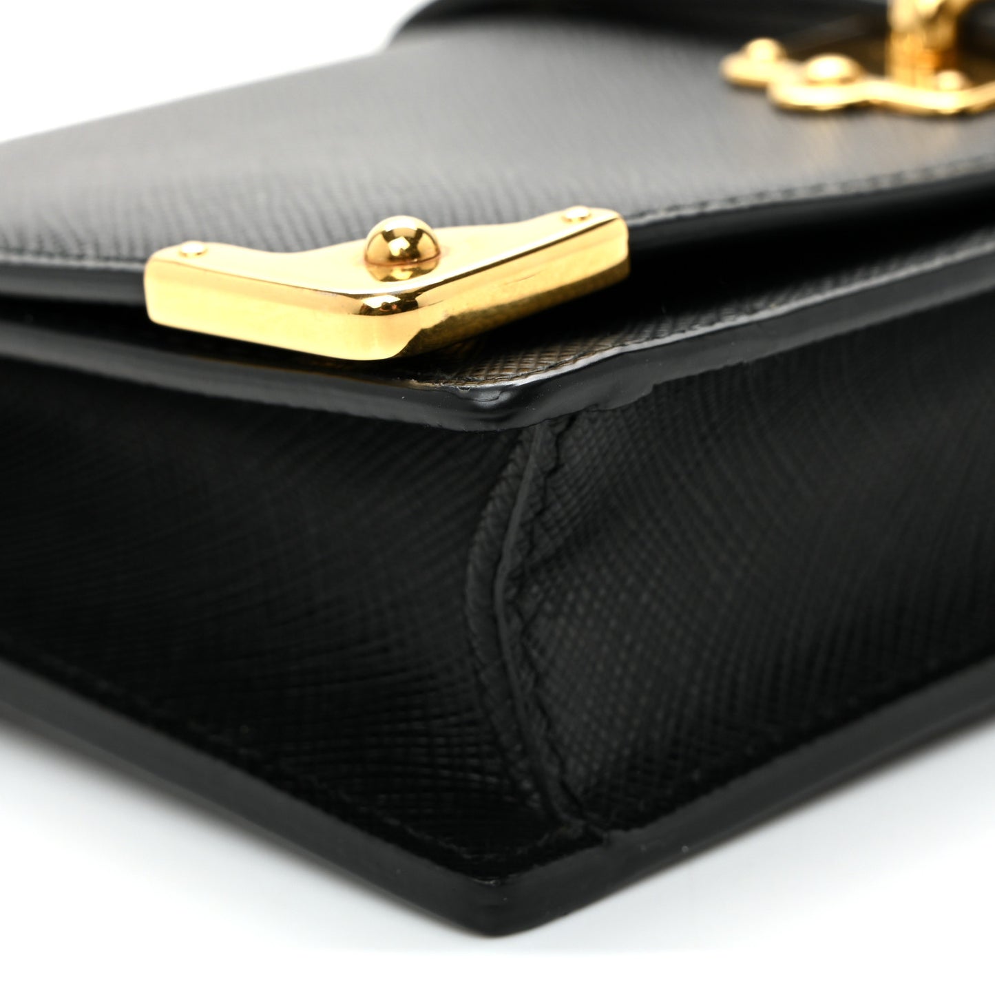 Saffiano Cahier Mini Bag Black