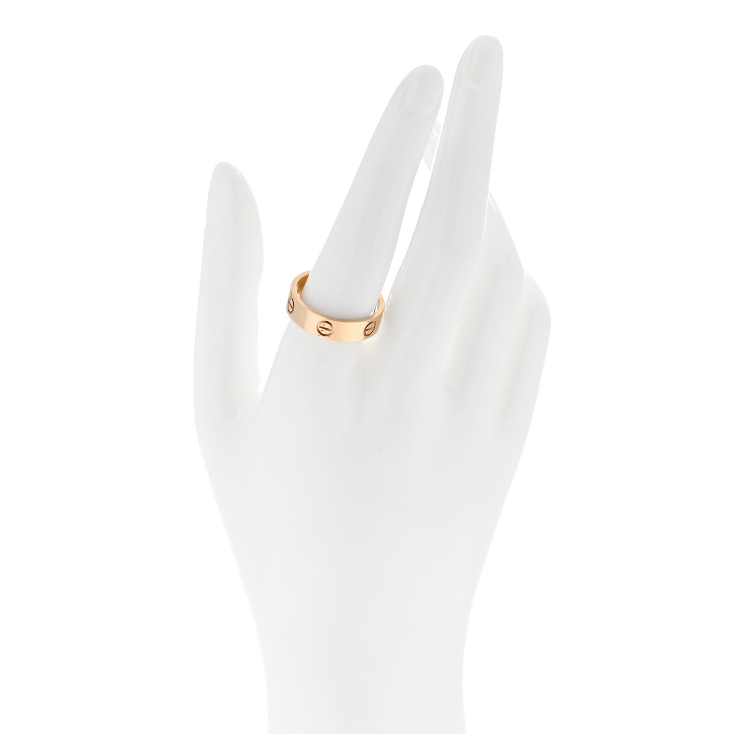 18K Yellow Gold 5.5mm LOVE Ring 60 9