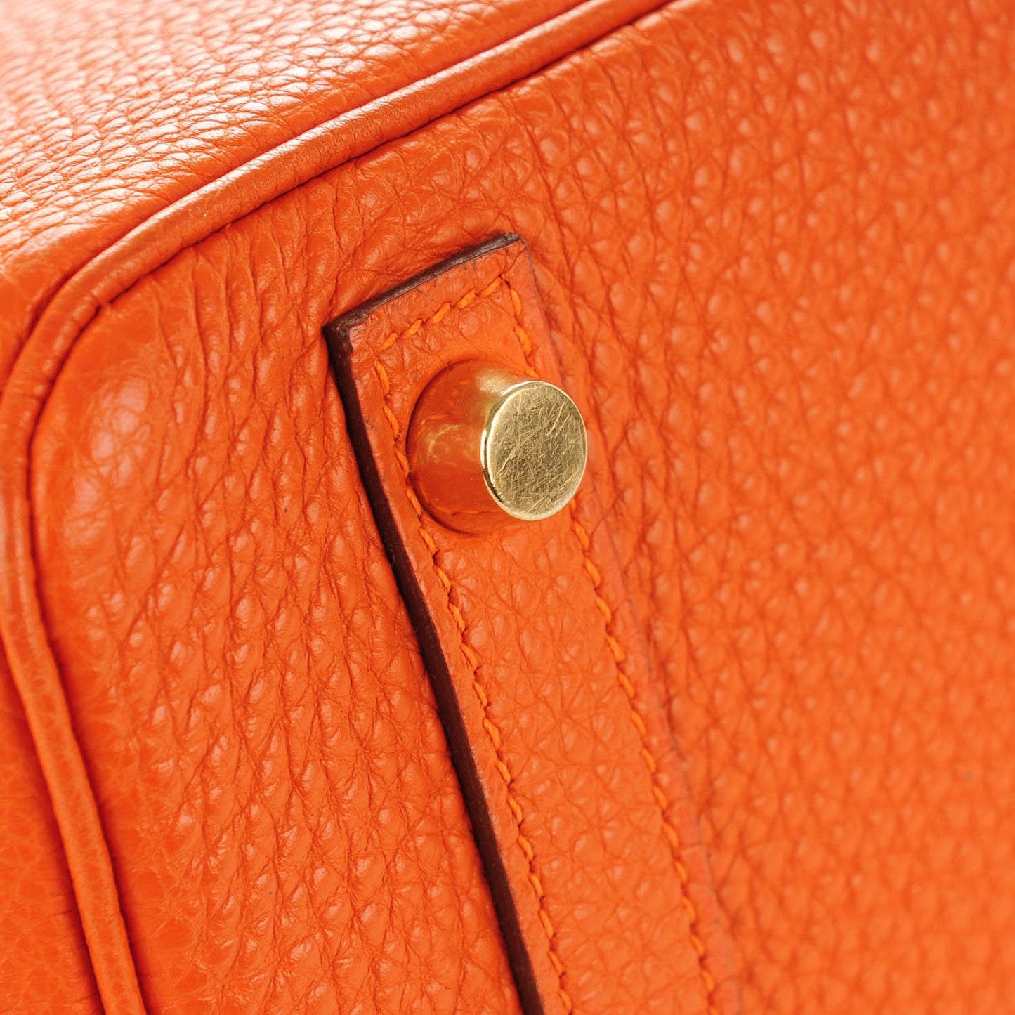 Togo Birkin 30 Orange
