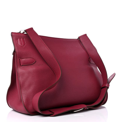 Hermes Taurillon Clemence Jypsiere 34 Rubis 3 of 12