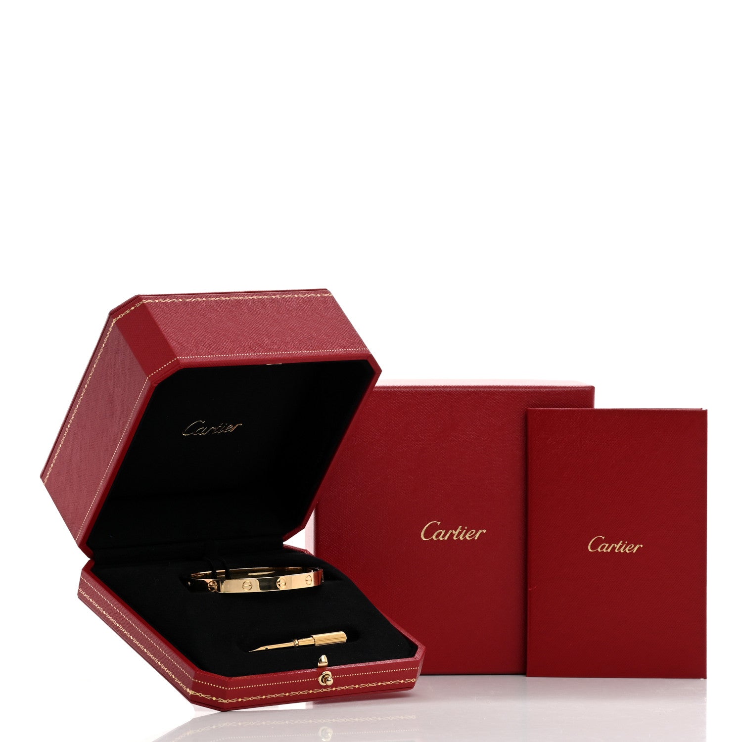 Cartier 18K Yellow Gold LOVE Bracelet 18 10 of 10