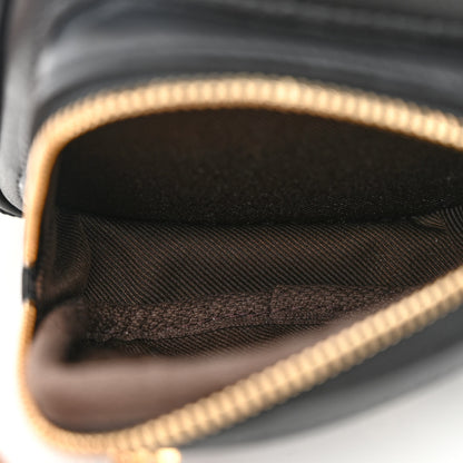 Louis Vuitton Calfskin Monogram Embossed Utility Crossbody Black 7 of 12