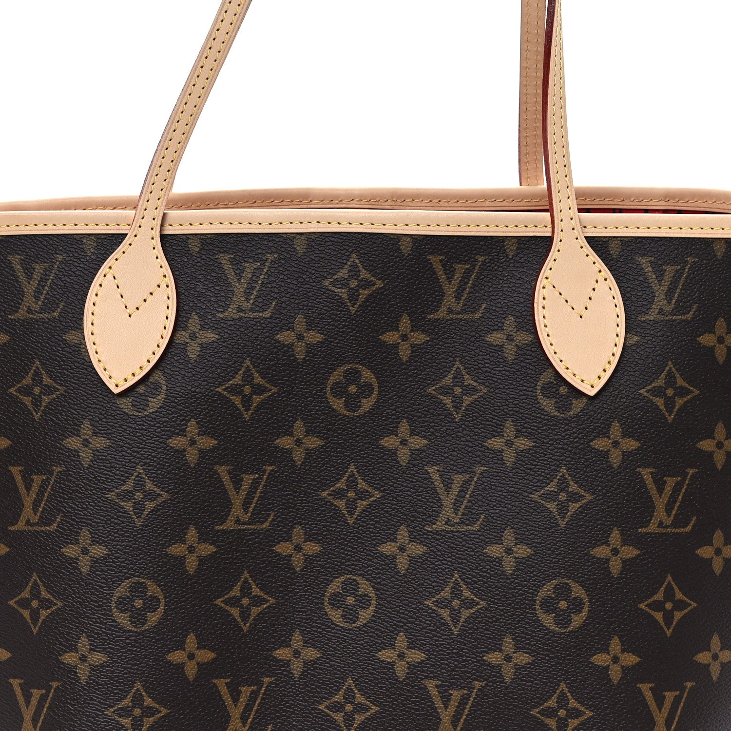 Louis Vuitton Monogram Neo Neverfull MM Cherry 8 of 10