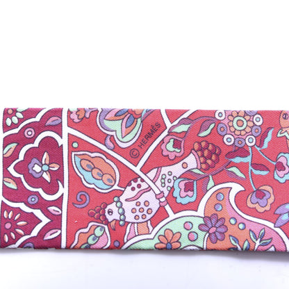 Hermes Silk Au Pays Des Oiseaux Fleurs Twilly 4 of 4