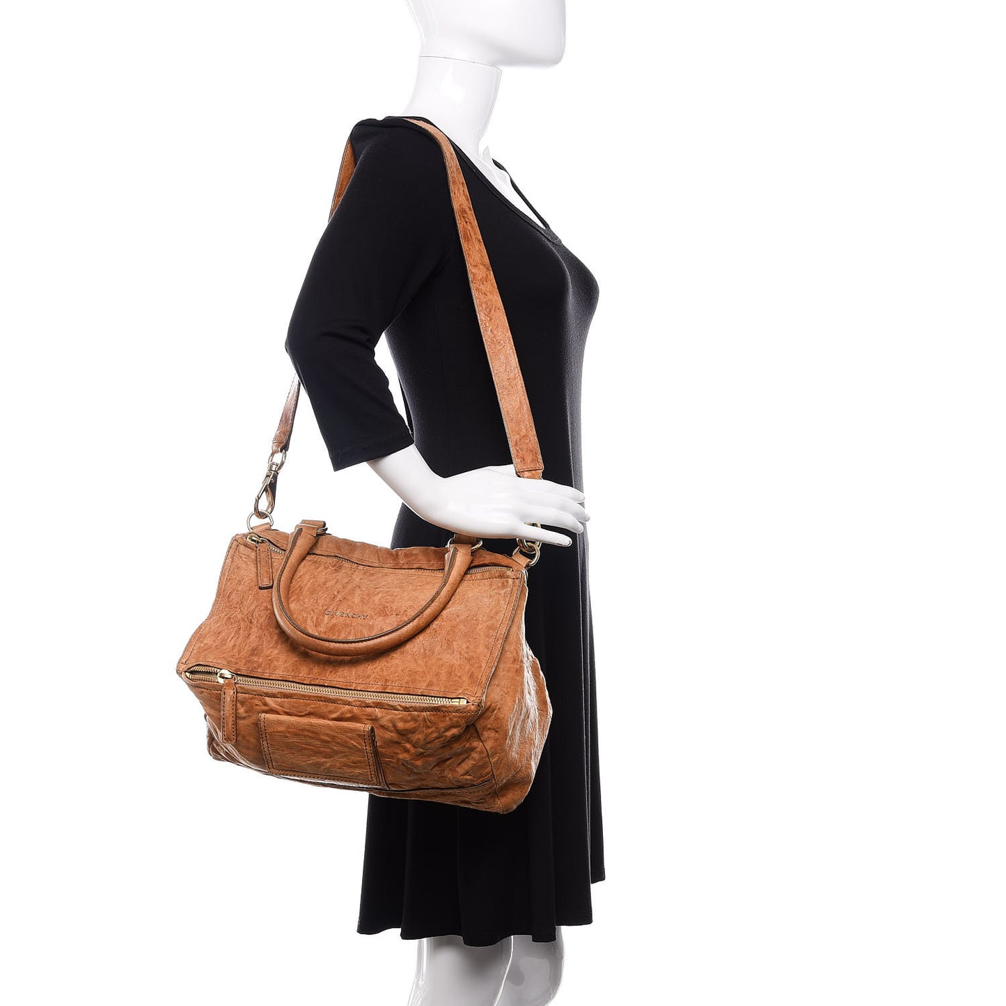 Tumbled Sheepskin Medium Pandora Caramel