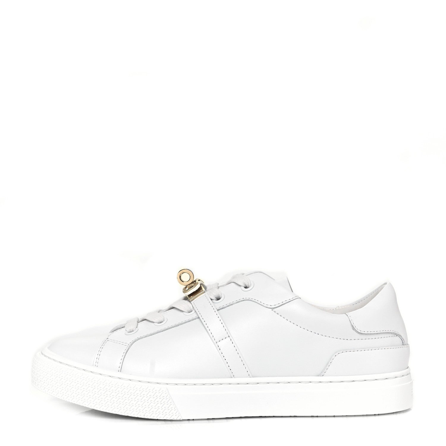 Hermes Calfskin Day Sneakers 37 White 1 of 8