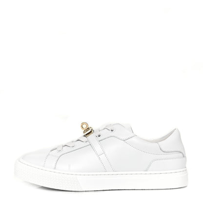 Hermes Calfskin Day Sneakers 37 White 1 of 8