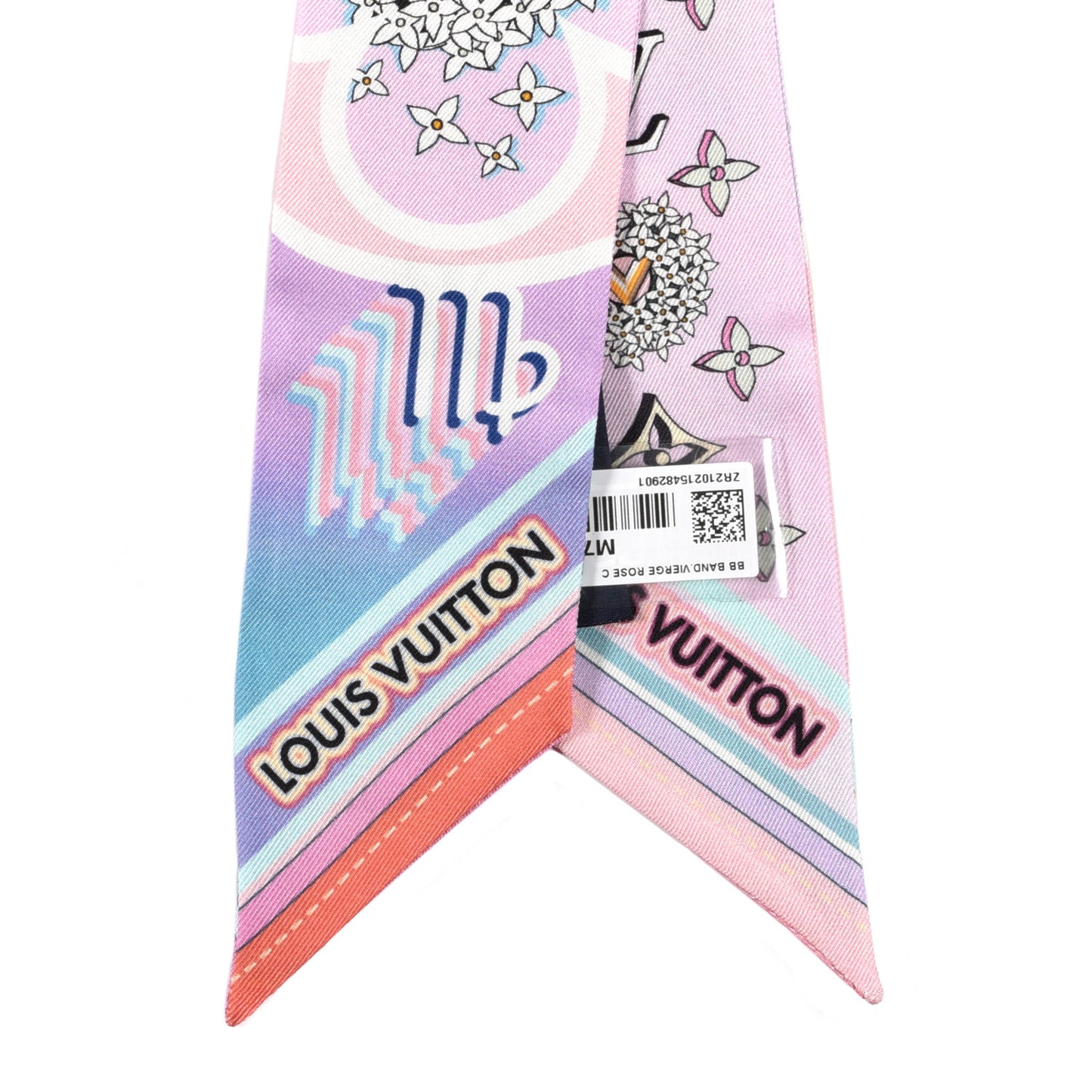 Silk Monogram Astro Virgo BB Bandeau Light Pink