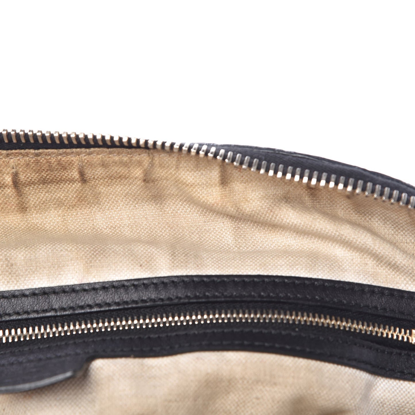 Guccissima Medium Bree Shoulder Bag Black