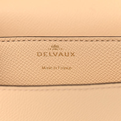 Delvaux Alpina Calfskin Lingot Crossbody Dune 6 of 10