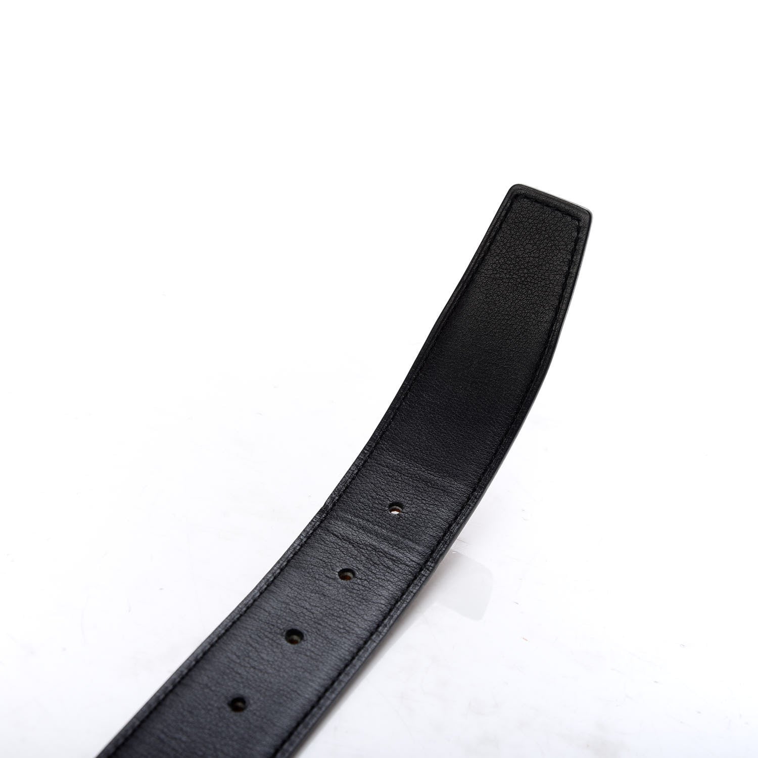 Hermes Swift Epsom 32mm H Belt 80 Black Gold 7 of 8