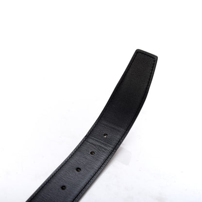 Hermes Swift Epsom 32mm H Belt 80 Black Gold 7 of 8