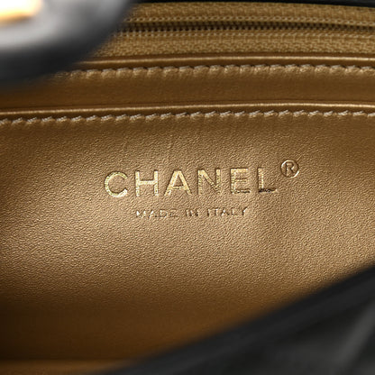 Chanel Lambskin Quilted Mini Rectangular Pearl Crush Flap Black 6 of 11